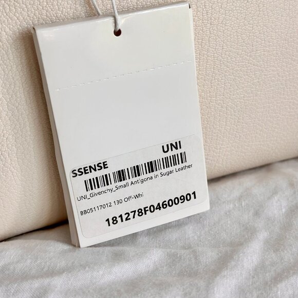 Givenchy Off-White Small Antigona Bag - Picture 6 of 7